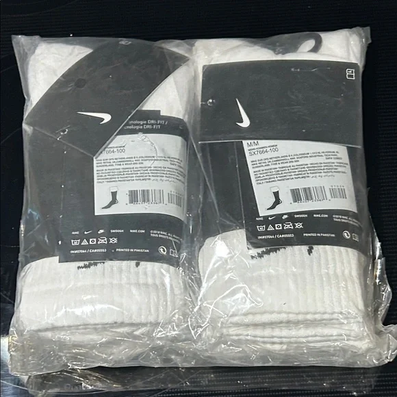 Nike White Athletic Socks - Picture 7 of 9